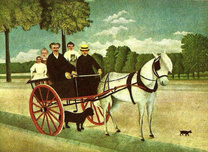 fader juniets vagn, Henri Rousseau